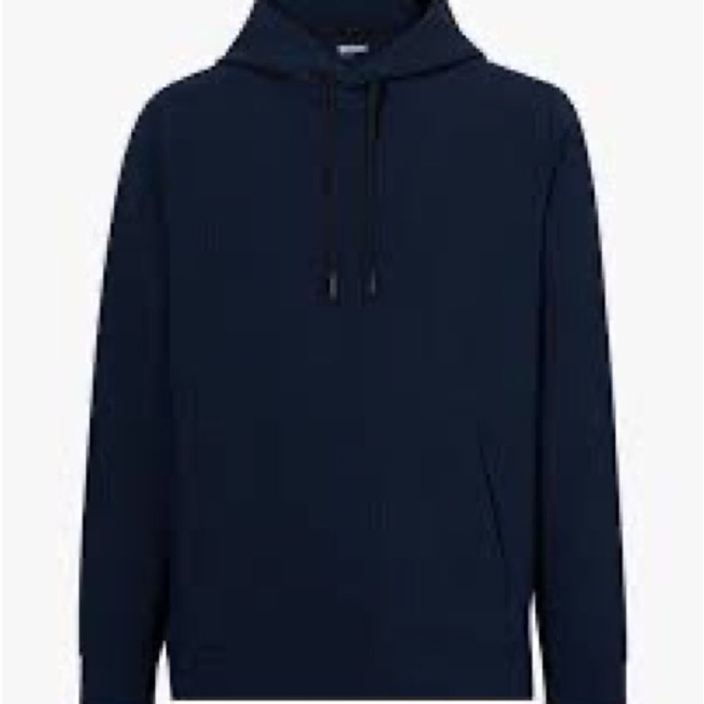 NWOT Brady by Tom Brady Navy Cotton Flex Hoodie Mens Sz  Sz L